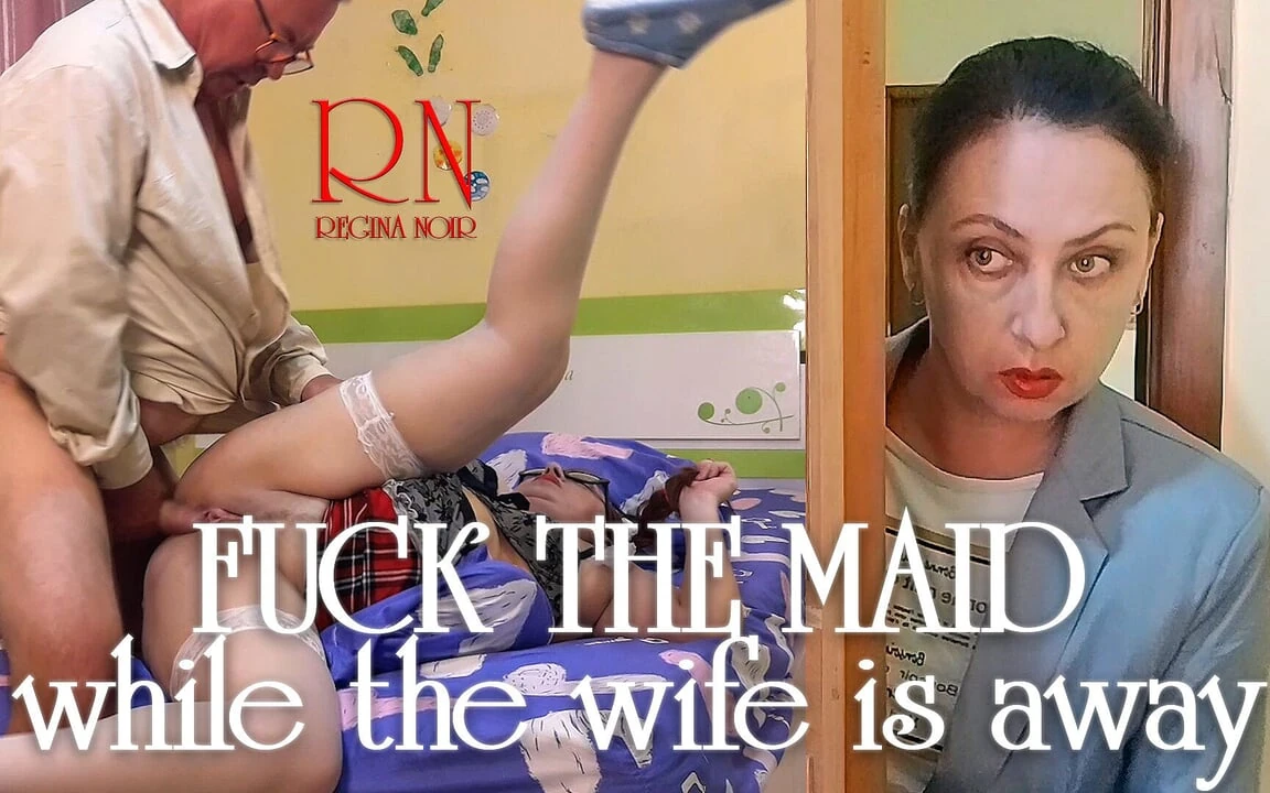 Fucking the Maid While the Wife Is Away! Cheating Husband. Betrayed Wife. Full Vid